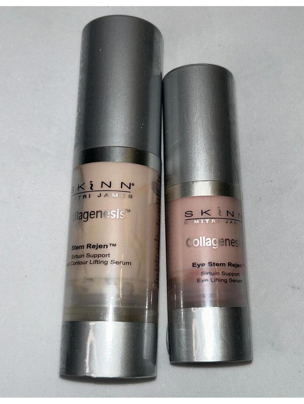 Skin Cosmetics Collagenesis Stem Rejen Serum Duo - Face & Eye Lifting Serum Set